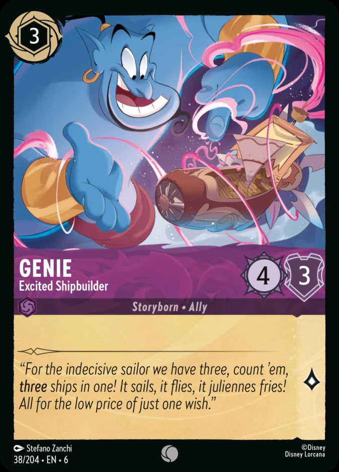 Genie - Excited Shipbuilder, Azurite Sea 38/204