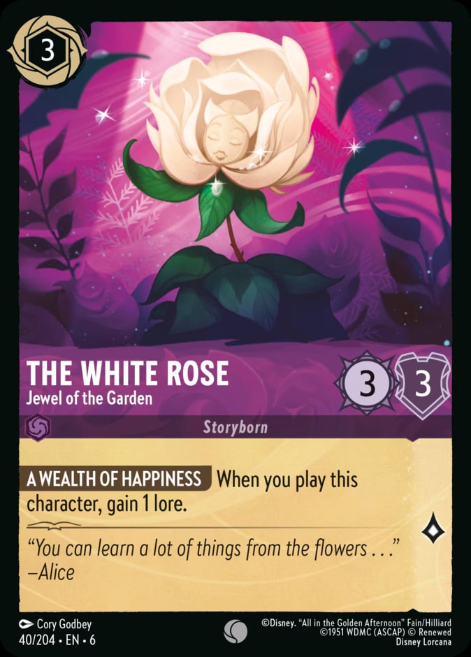 The White Rose - Jewel of the Garden, Azurite Sea 40/204