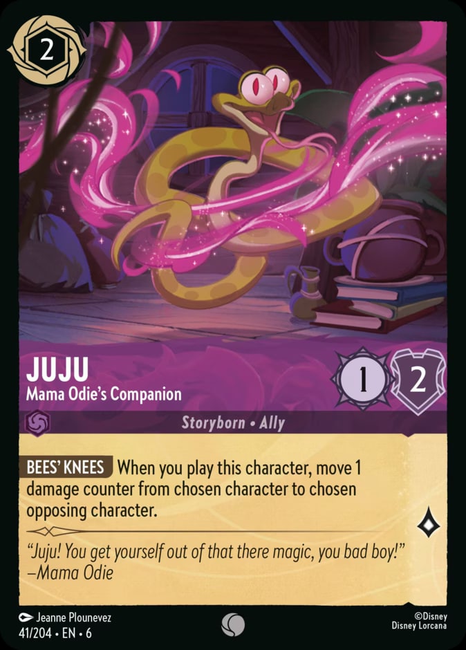Juju - Mama Odie's Companion, Azurite Sea 41/204