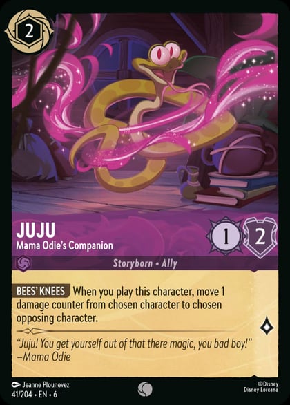 Juju - Mama Odie's Companion, Azurite Sea 41/204