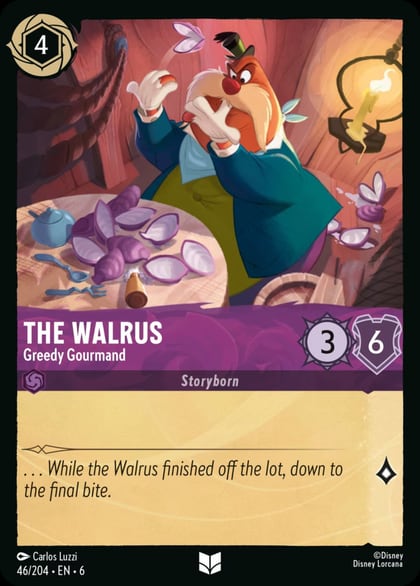 The Walrus - Greedy Gourmand, Azurite Sea 46/204