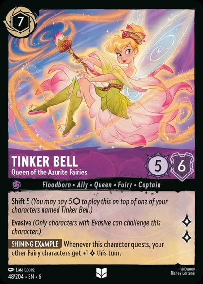 Tinker Bell - Queen of the Azurite Fairies, Azurite Sea 48/204