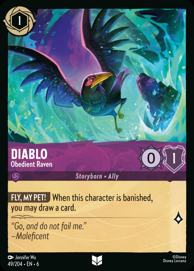Diablo - Obedient Raven, Azurite Sea 49/204