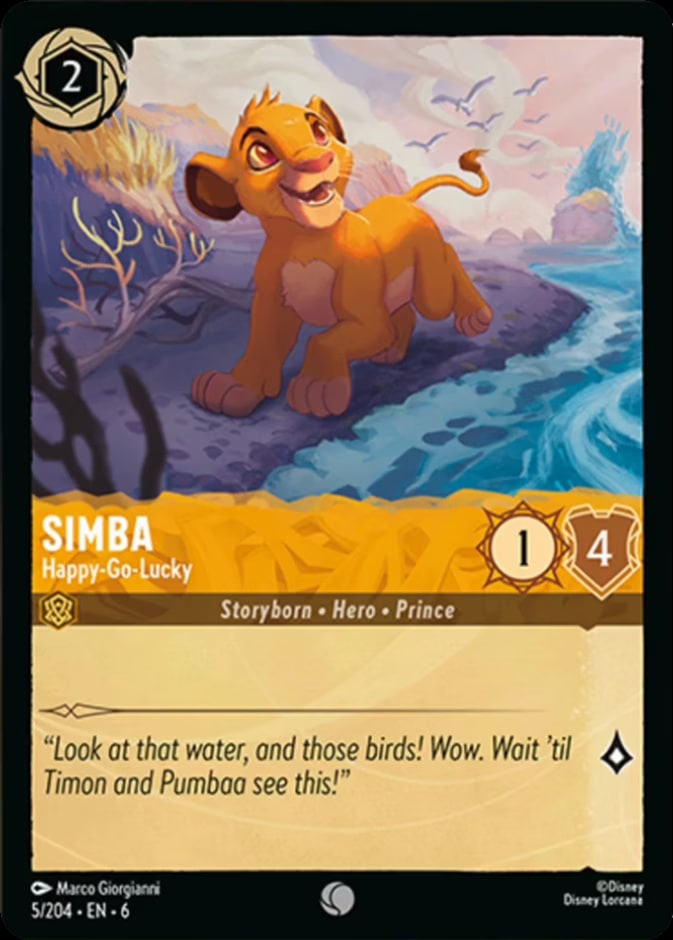 Simba - Happy-Go-Lucky, Azurite Sea 5/204