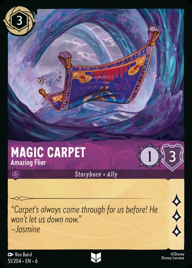 Magic Carpet - Amazing Flier, Azurite Sea 51/204