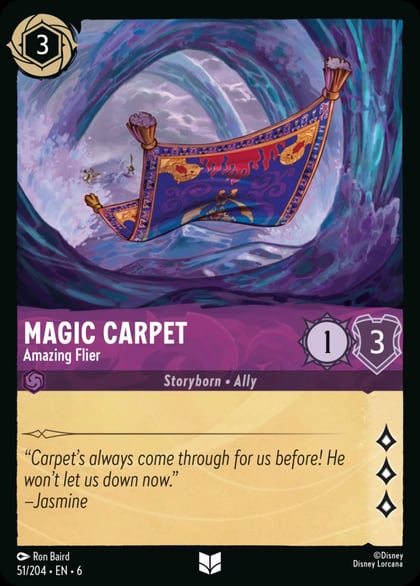 Magic Carpet - Amazing Flier, Azurite Sea 51/204