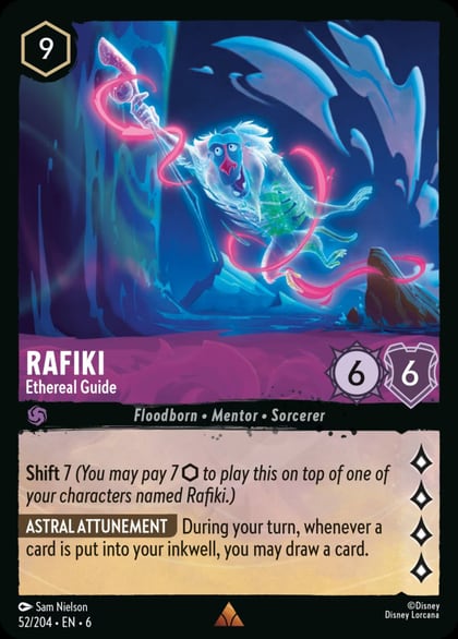 Rafiki - Ethereal Guide, Azurite Sea 52/204