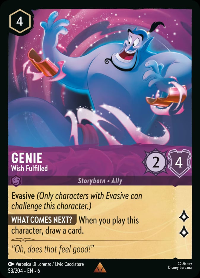 Genie - Wish Fulfilled, Azurite Sea 53/204