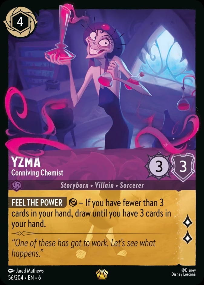 Yzma - Conniving Chemist, Azurite Sea 56/204