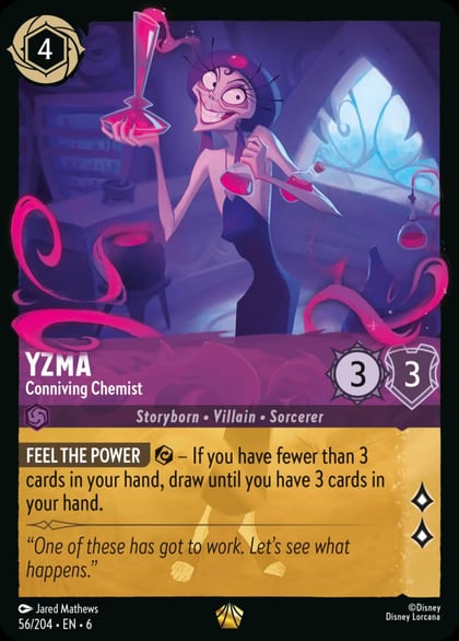 Yzma - Conniving Chemist, Azurite Sea 56/204