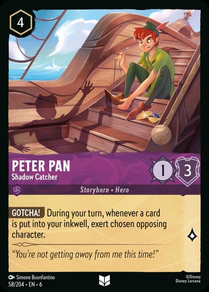 Peter Pan - Shadow Catcher, Azurite Sea 58/204
