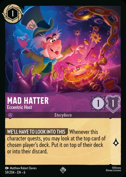 Mad Hatter - Eccentric Host, Azurite Sea 59/204