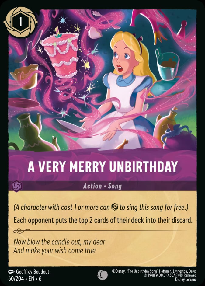 A Very Merry Unbirthday, Azurite Sea 60/204