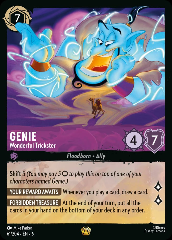 Genie - Wonderful Trickster, Azurite Sea 61/204