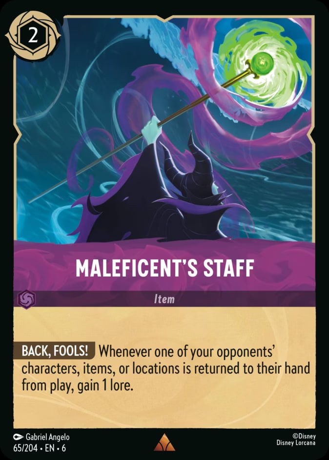 Maleficent's Staff, Azurite Sea 65/204