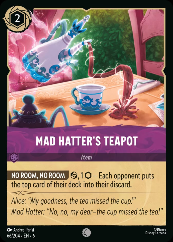 Mad Hatter's Teapot, Azurite Sea 66/204