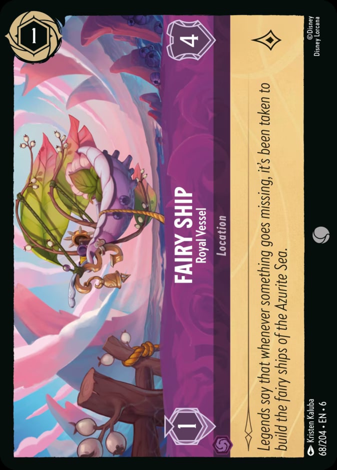 Fairy Ship - Royal Vessel, Azurite Sea 68/204