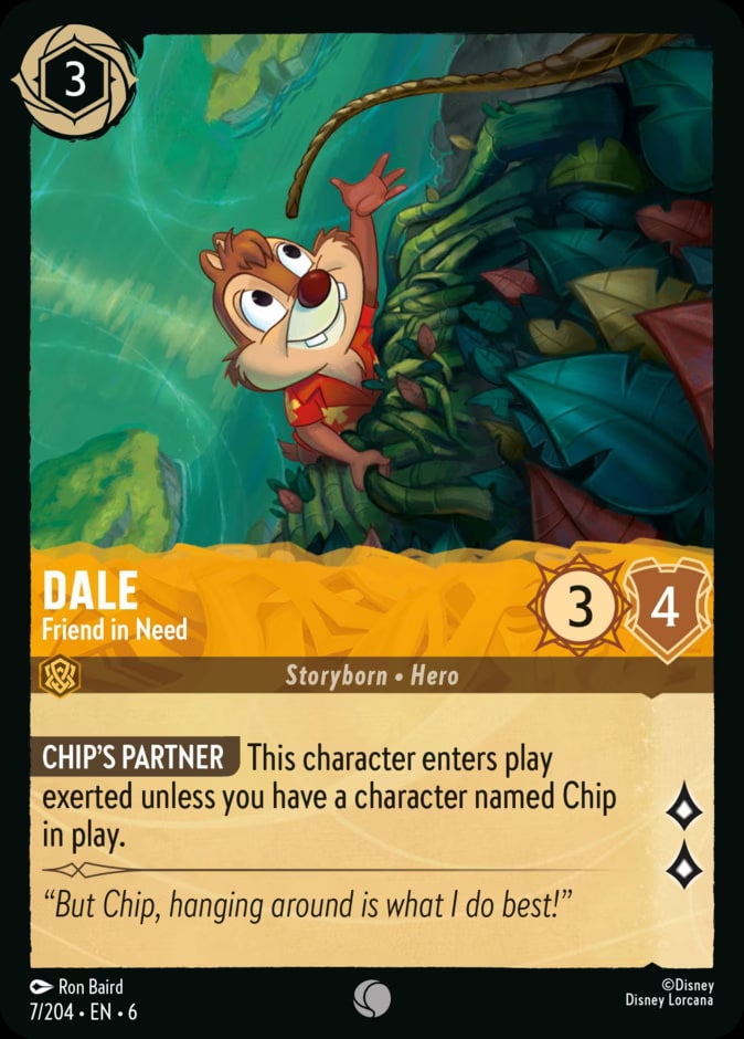 Dale - Friend in Need, Azurite Sea 7/204