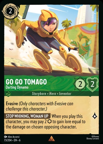 Go Go Tomago - Darting Dynamo, Azurite Sea 73/204