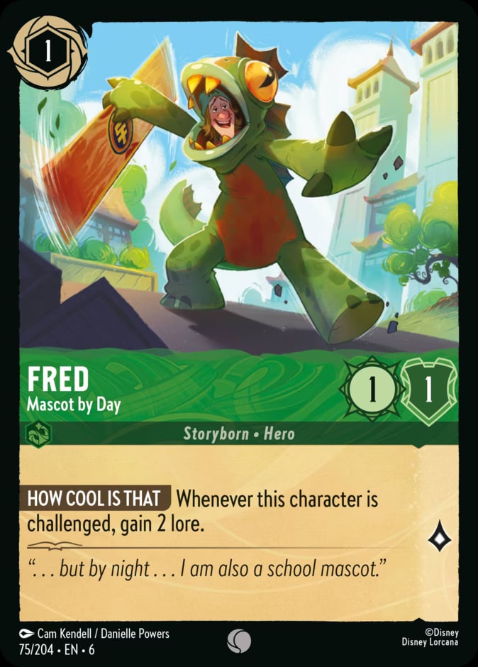 Fred - Mascot by Day, Azurite Sea 75/204