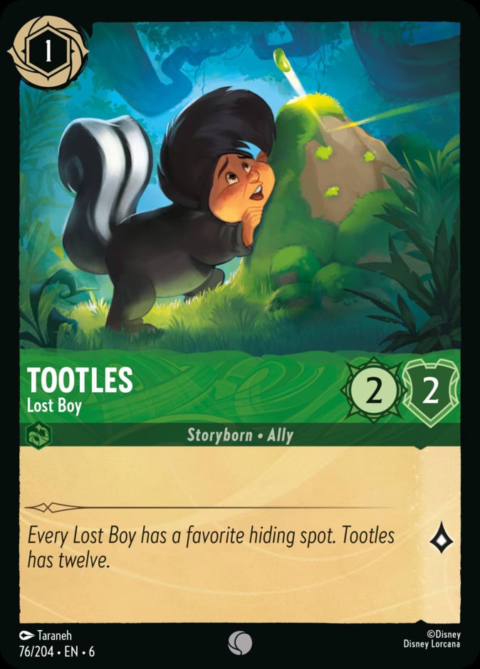 Tootles - Lost Boy, Azurite Sea 76/204
