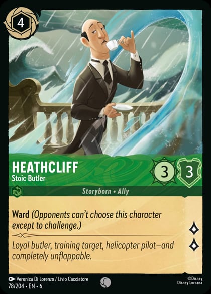 Heathcliff - Stoic Butler, Azurite Sea 78/204