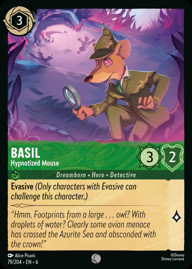 Basil - Hypnotized Mouse, Azurite Sea 79/204