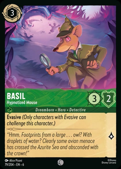Basil - Hypnotized Mouse, Azurite Sea 79/204