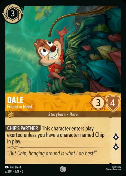 Dale - Friend in Need, Azurite Sea 7/204
