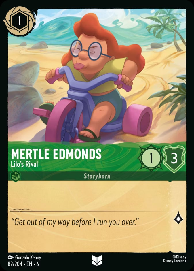 Mertle Edmonds - Lilo's Rival, Azurite Sea 82/204
