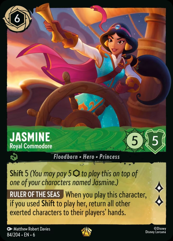 Jasmine - Royal Commodore, Azurite Sea 84/204