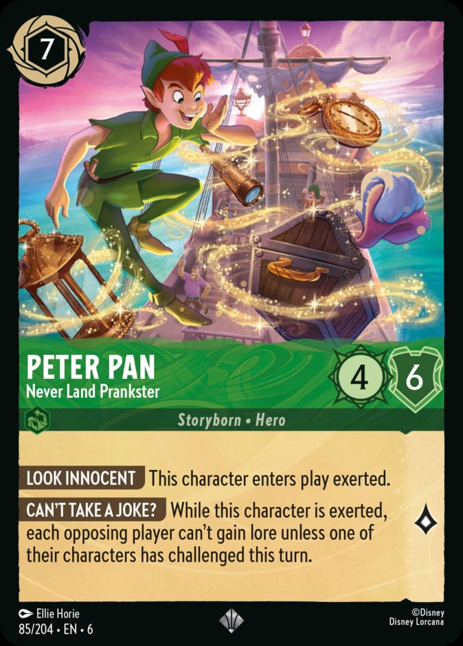 Peter Pan - Never Land Prankster, Azurite Sea 85/204