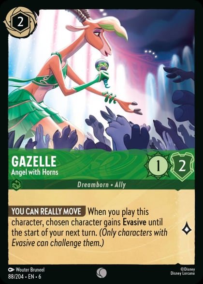 Gazelle - Angel with Horns, Azurite Sea 88/204