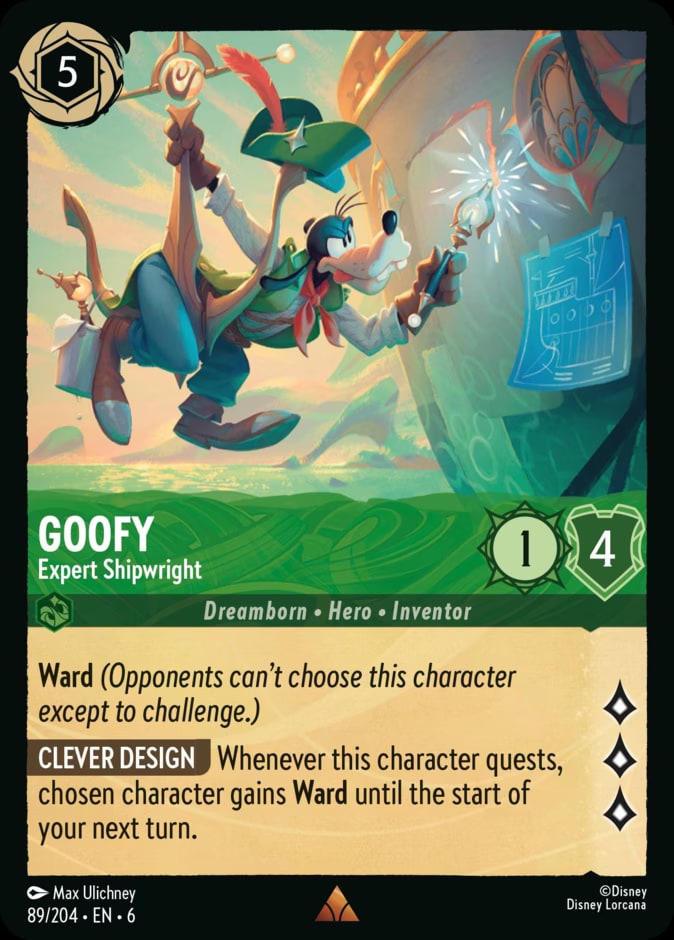 Goofy - Expert Shipwright, Azurite Sea 89/204