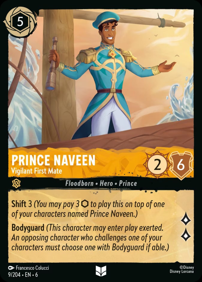 Prince Naveen - Vigilant First Mate, Azurite Sea 9/204