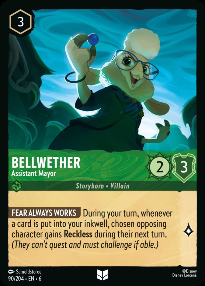 Bellwether - Assistant Mayor, Azurite Sea 90/204