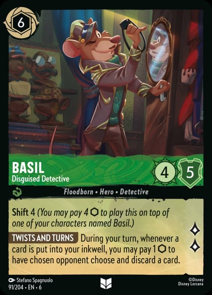 Basil - Disguised Detective, Azurite Sea 91/204