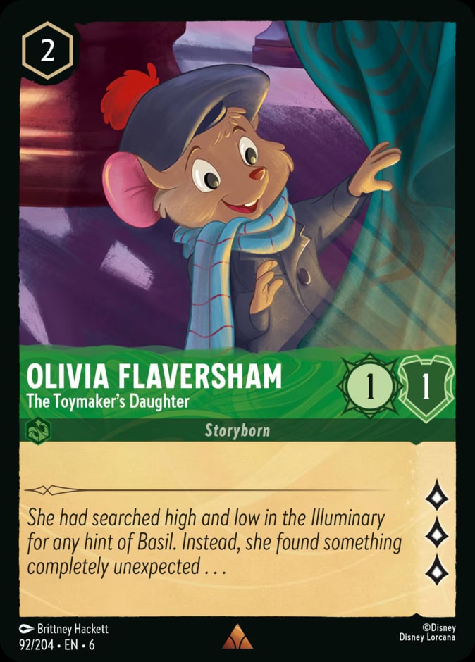 Olivia Flaversham - The Toymaker's Daughter, Azurite Sea 92/204