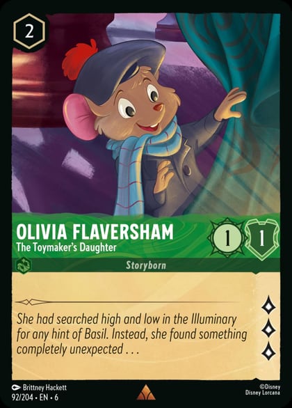 Olivia Flaversham - The Toymaker's Daughter, Azurite Sea 92/204