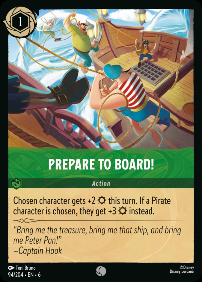 Prepare to Board!, Azurite Sea 94/204