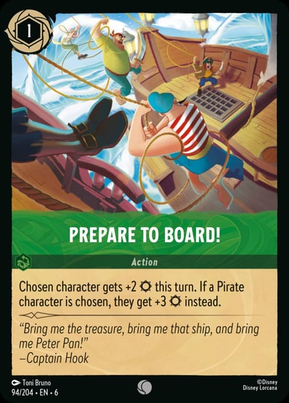 Prepare to Board!, Azurite Sea 94/204