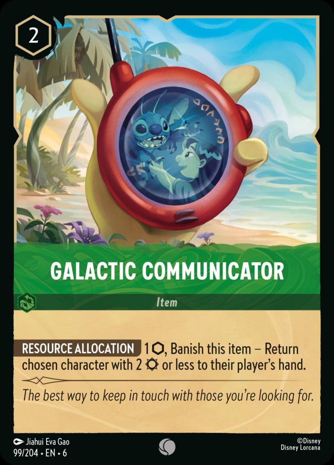 Galactic Communicator, Azurite Sea 99/204