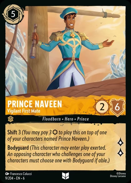 Prince Naveen - Vigilant First Mate, Azurite Sea 9/204