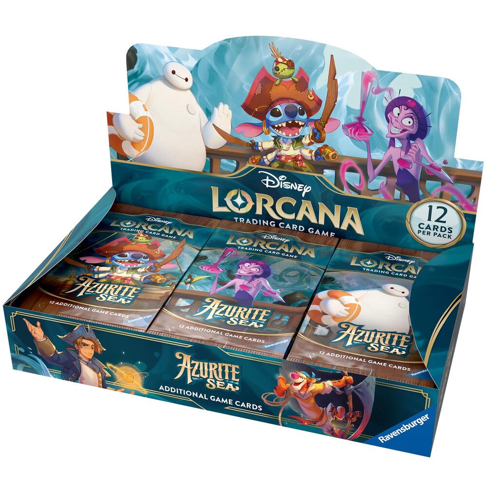 Disney Lorcana: Azurite Sea Booster Box, Azurite Sea P578093
