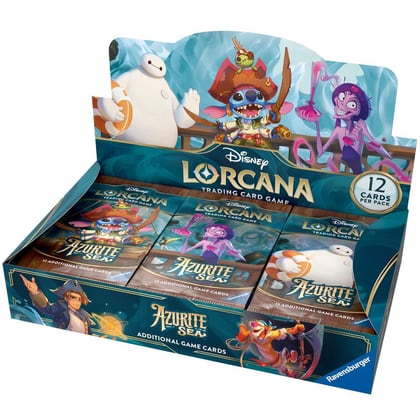 Disney Lorcana: Azurite Sea Booster Box, Azurite Sea P578093