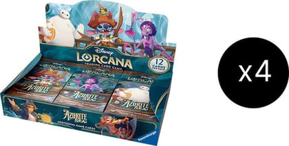 Disney Lorcana: Azurite Sea Booster Box Case, Azurite Sea P578094