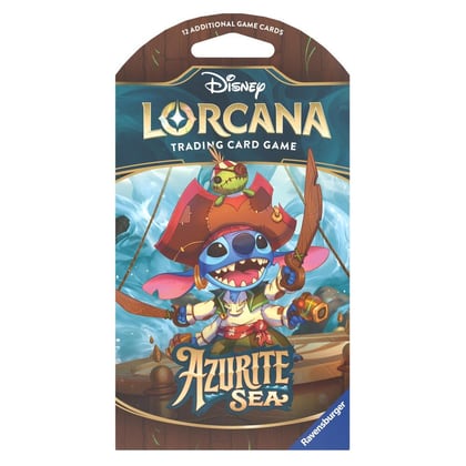 Disney Lorcana: Azurite Sea Sleeved Booster Pack, Azurite Sea P593831