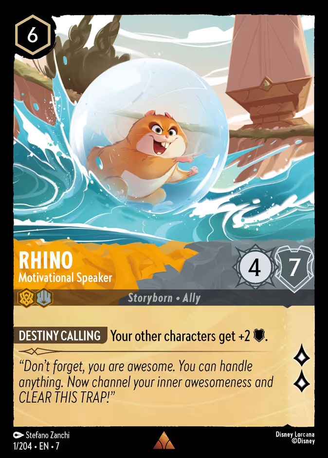 Rhino - Motivational Speaker, Archazia's Island 1/204