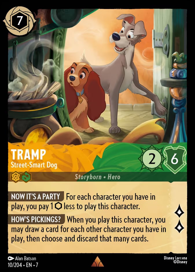 Tramp - Street-Smart Dog, Archazia's Island 10/204