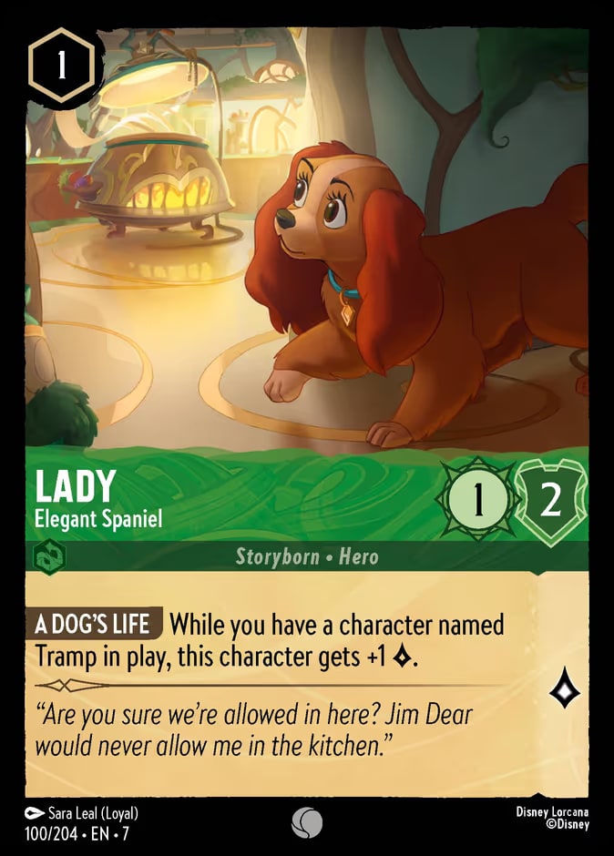 Lady - Elegant Spaniel, Archazia's Island 100/204